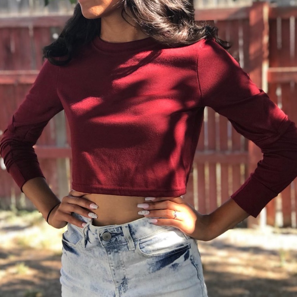 Maroon top (price as listed or best offer!)